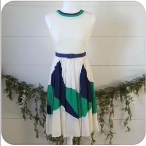 Boutique Narnia retro midi dress size small